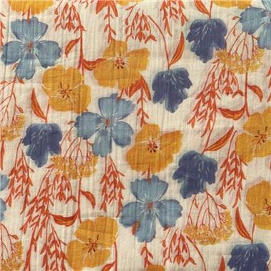 100 Cotton Woven Printed Fabric