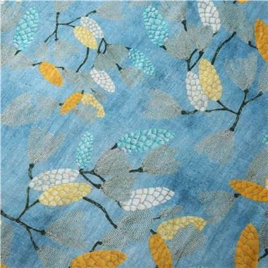 100 Linen Printed Fabric