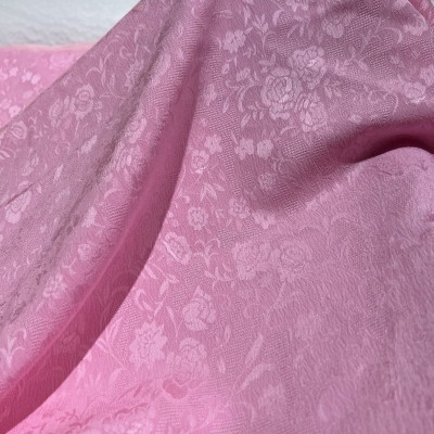 Where is Jacquard Satin Fabric Used?