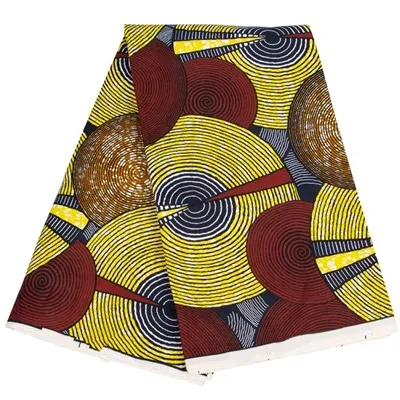 100% Cotton Wax Print Fabric